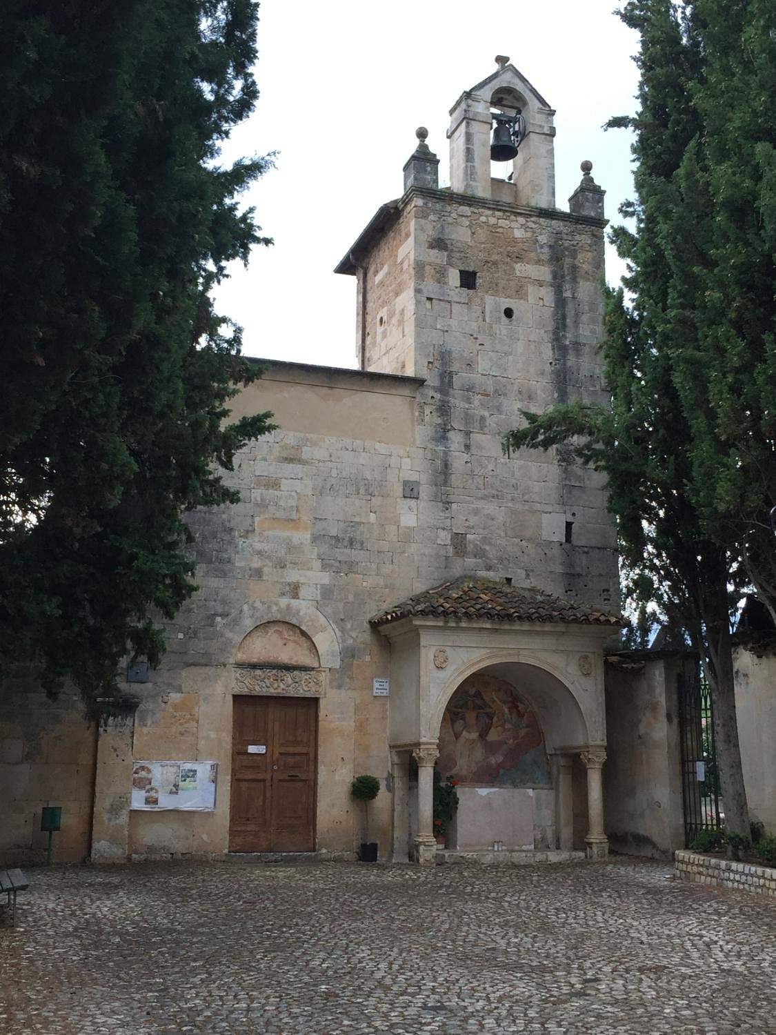 Paganica, Basilica di San Giustino