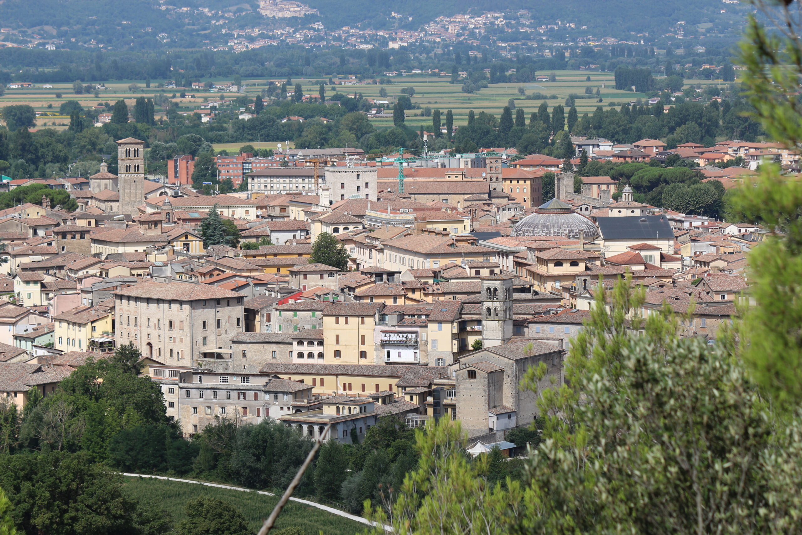 Panorama da Colle San Mauro